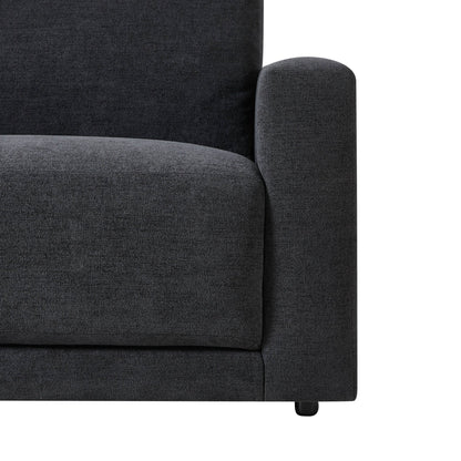 Chicago Loveseat - Dark Graphite Grey - DUSK