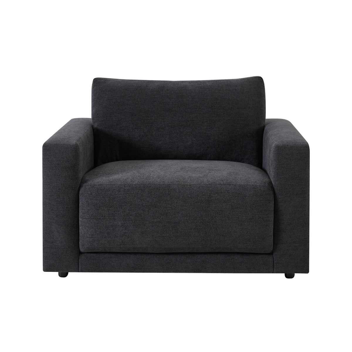 Chicago Loveseat - Dark Graphite Grey - DUSK