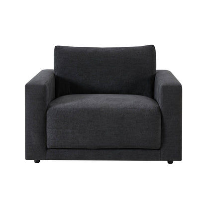 Chicago Loveseat - Dark Graphite Grey - DUSK