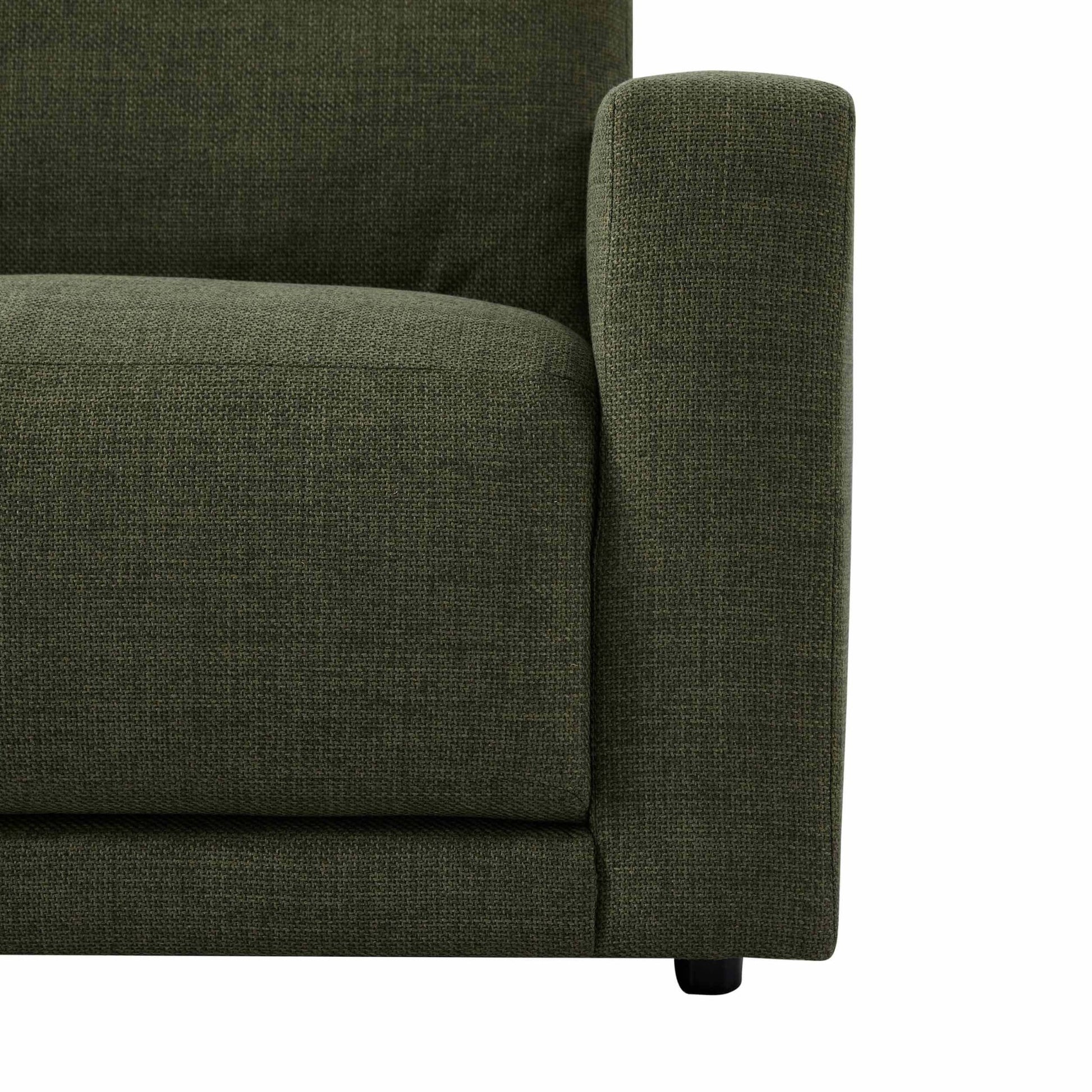 Chicago Loveseat - Woven Pine Green - DUSK