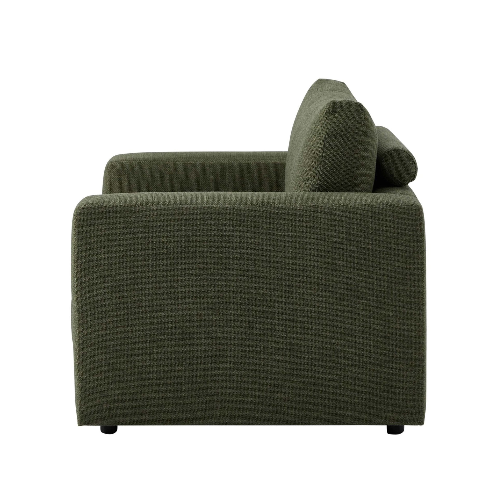Chicago Loveseat - Woven Pine Green - DUSK