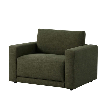 Chicago Loveseat - Woven Pine Green - DUSK
