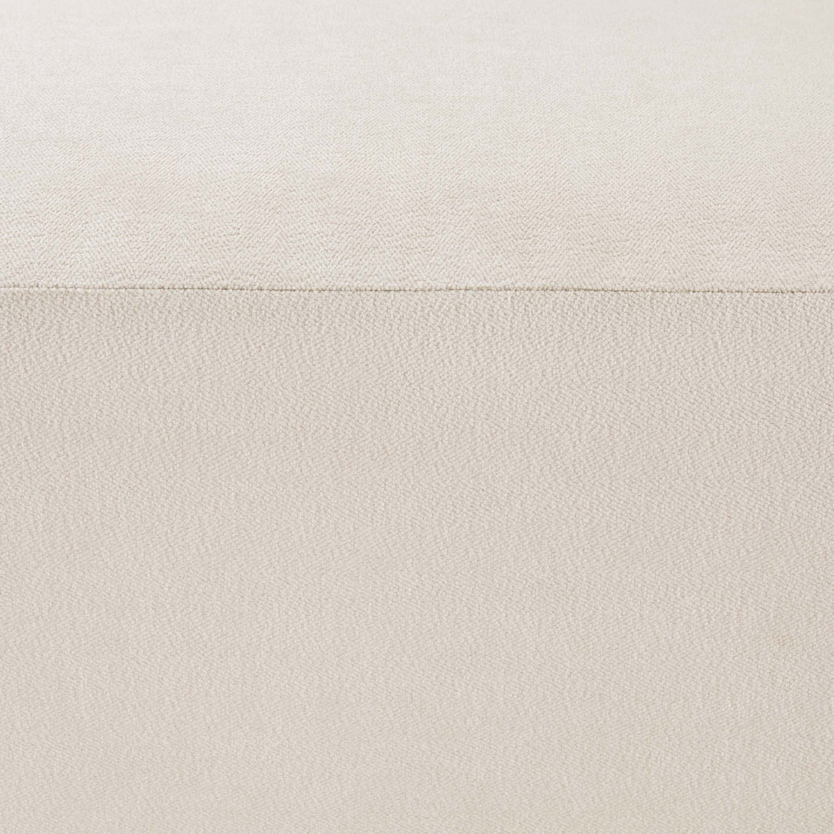 Chicago Pouffe - Chenille Ivory - DUSK