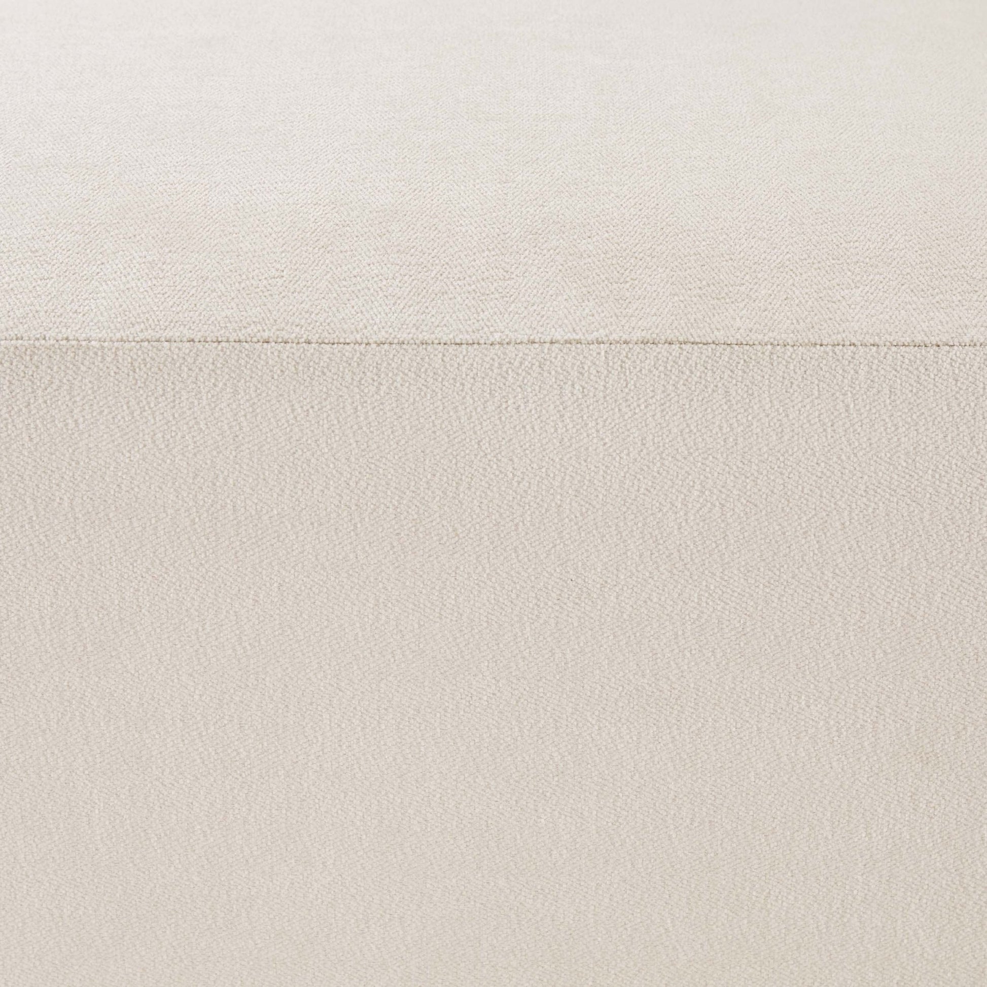 Chicago Pouffe - Chenille Ivory - DUSK