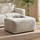 Chicago Pouffe - Chenille Ivory - DUSK