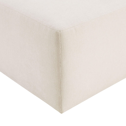 Chicago Pouffe - Chenille Ivory - DUSK