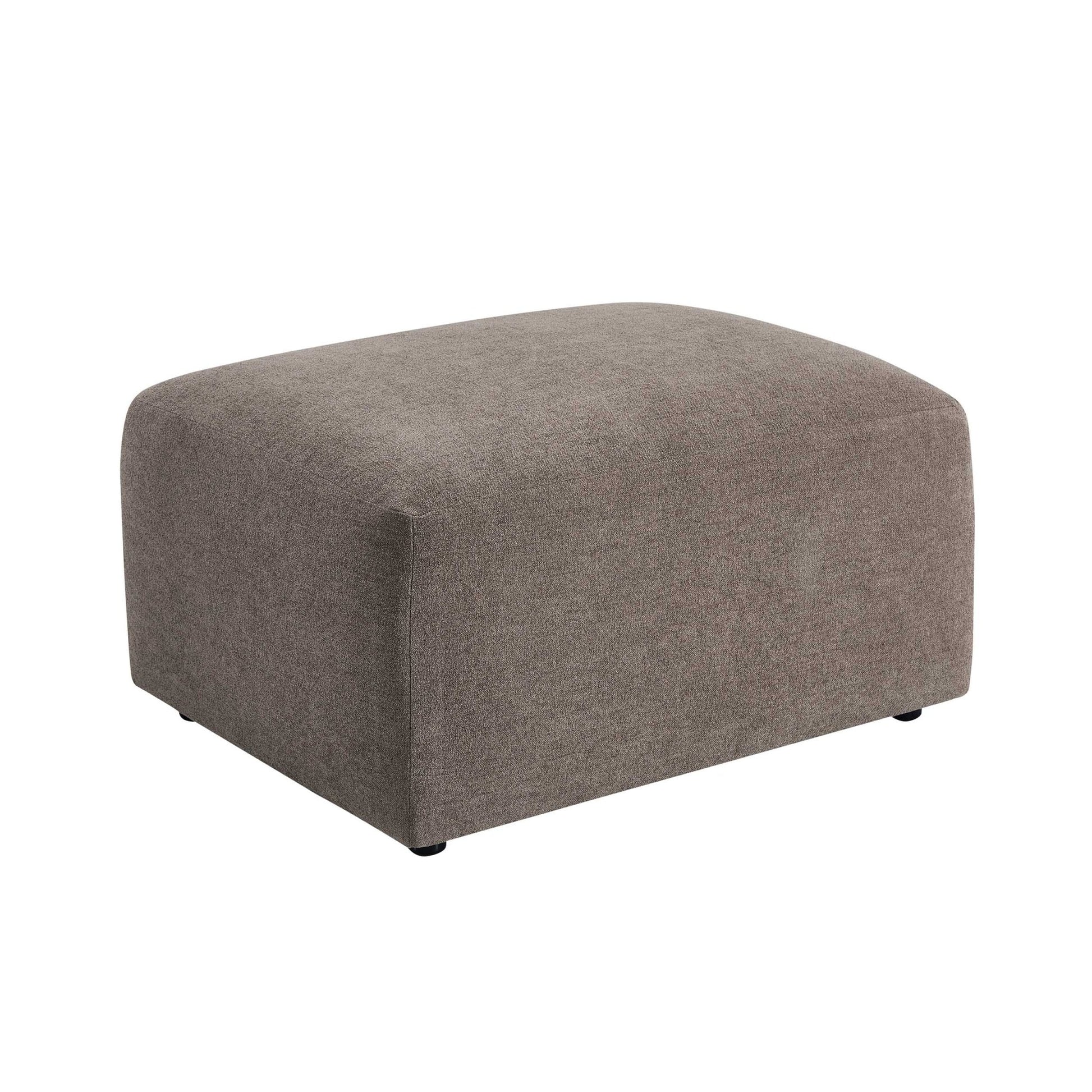 Chicago Pouffe - Chenille Mushroom - DUSK