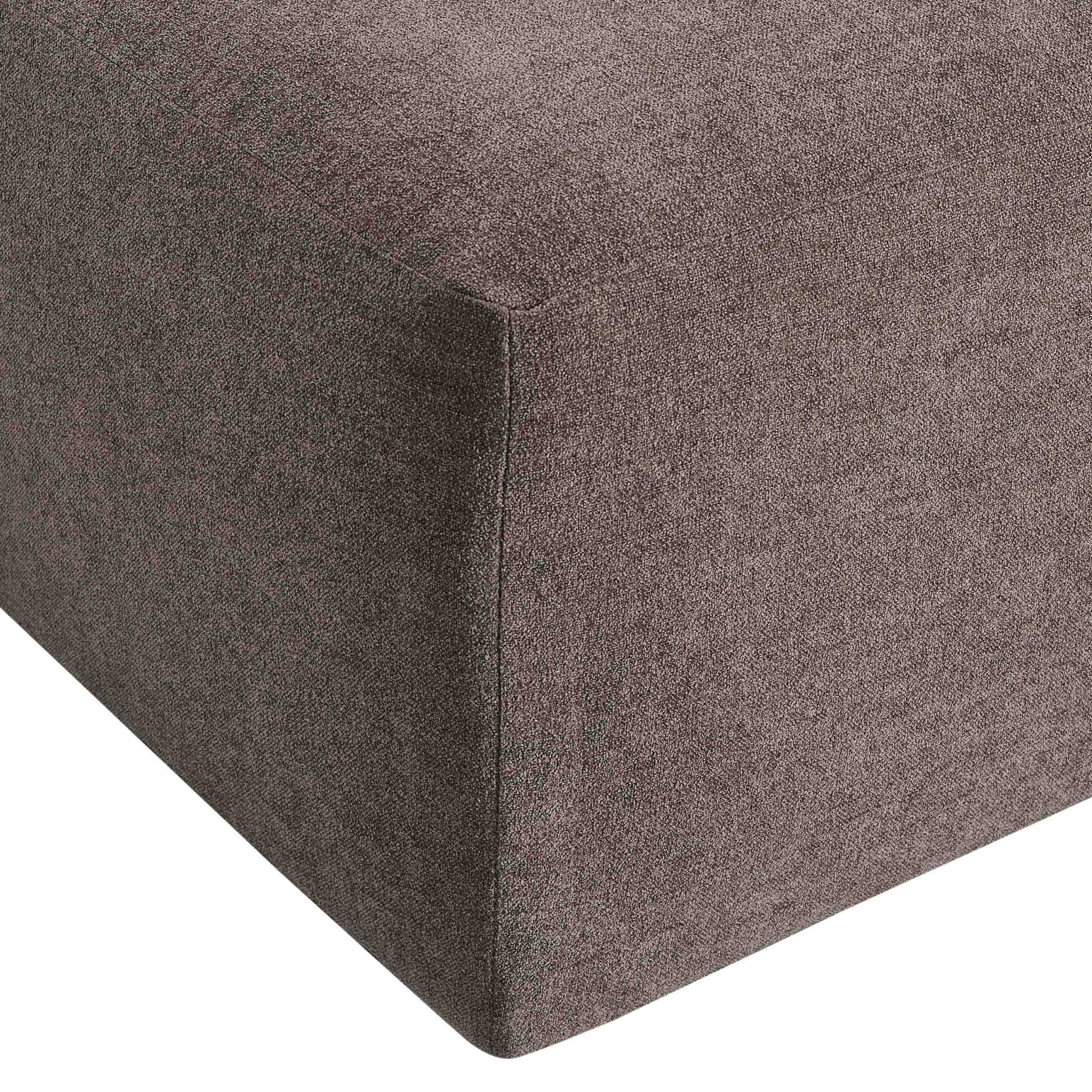 Chicago Pouffe - Chenille Mushroom - DUSK