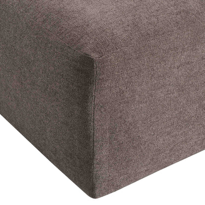 Chicago Pouffe - Chenille Mushroom - DUSK
