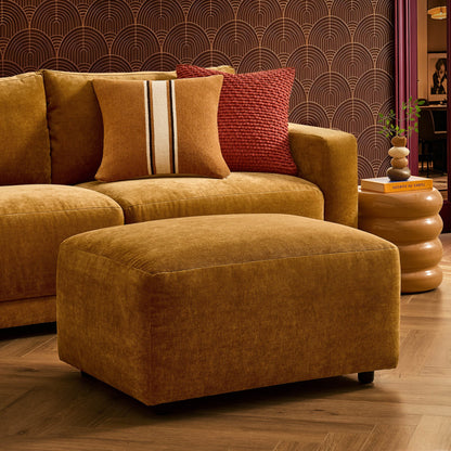 Chicago Pouffe - Golden Haze - DUSK
