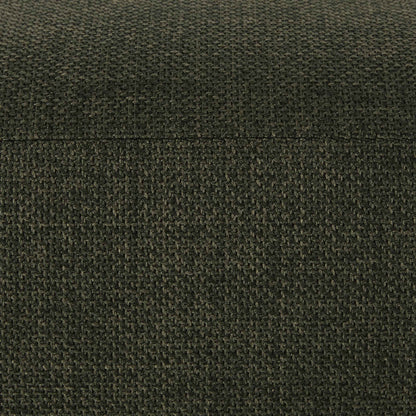 Chicago Pouffe - Woven Pine Green - DUSK