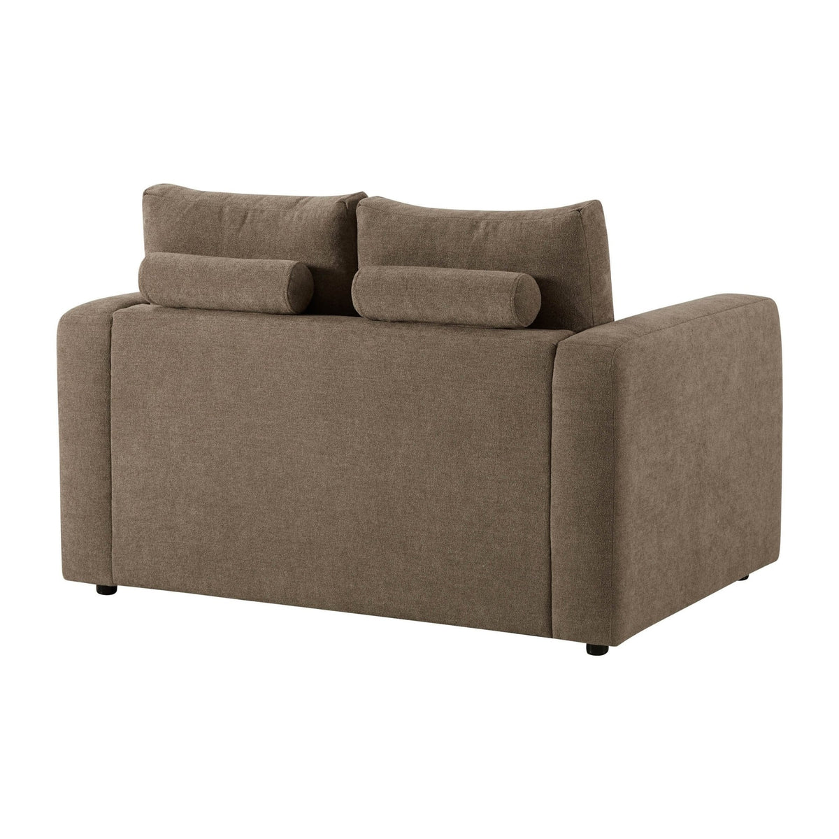 Chicago Small 2 Seater Sofa - Chenille Mushroom - DUSK