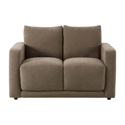 Chicago Small 2 Seater Sofa - Chenille Mushroom - DUSK