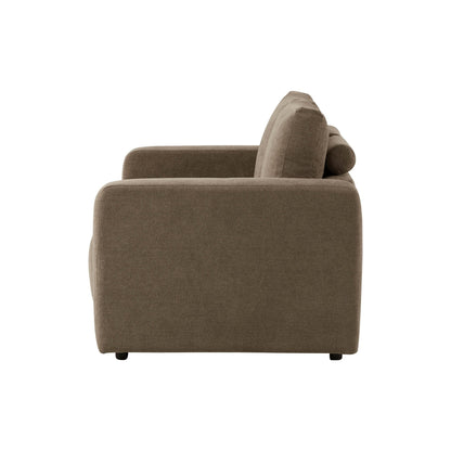 Chicago Small 2 Seater Sofa - Chenille Mushroom - DUSK