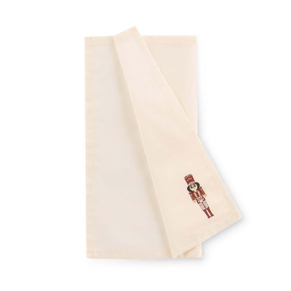 Christmas Nutcracker Set of 4 Napkins - Red - DUSK