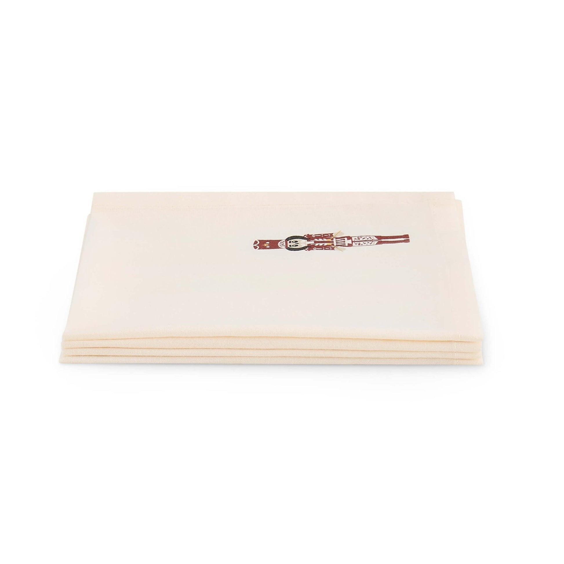 Christmas Nutcracker Set of 4 Napkins - Red - DUSK