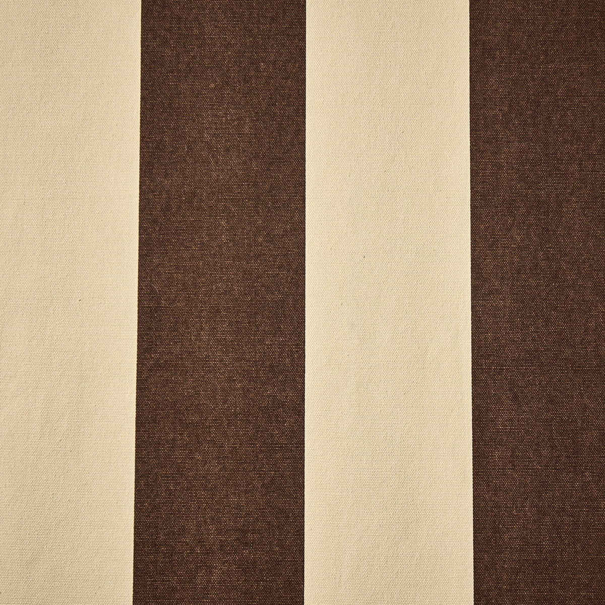 Chunky Stripe Eyelet Curtains - Brown - DUSK