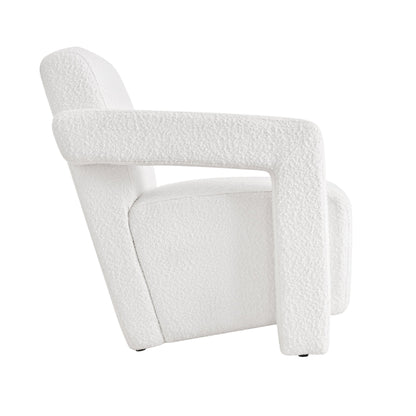 Ciara Accent Chair - Boucle Ivory - DUSK