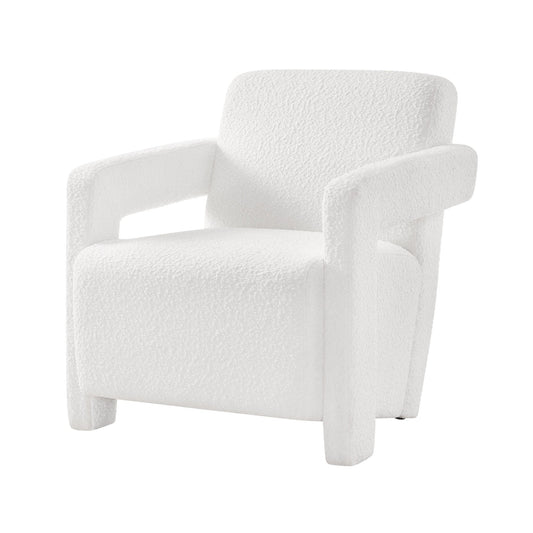 Ciara Accent Chair - Boucle Ivory - DUSK