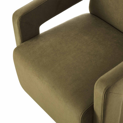 Ciara Accent Chair - Olive - DUSK