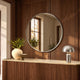 Circle 80x80cm Wall Mirror - Silver - DUSK
