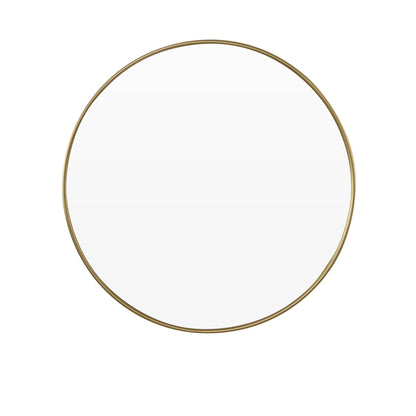 Circle Wall Mirror - Gold - DUSK