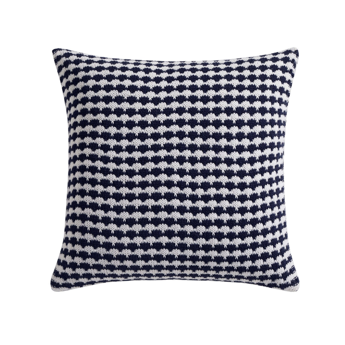 Contrast Pattern Knit Sofa Cushion Cover - Midnight - DUSK