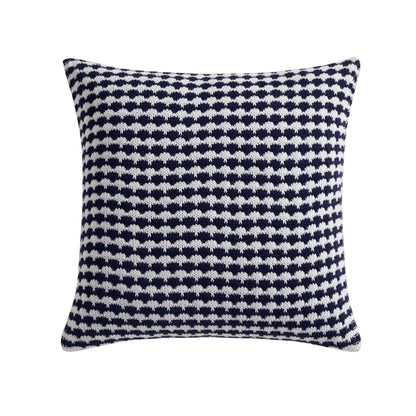 Contrast Pattern Knit Sofa Cushion Cover - Midnight - DUSK