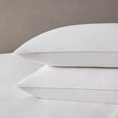 Cooling Cotton 180 Thread Count Duvet Cover, Pillowcase & Fitted Sheet Set - White - DUSK