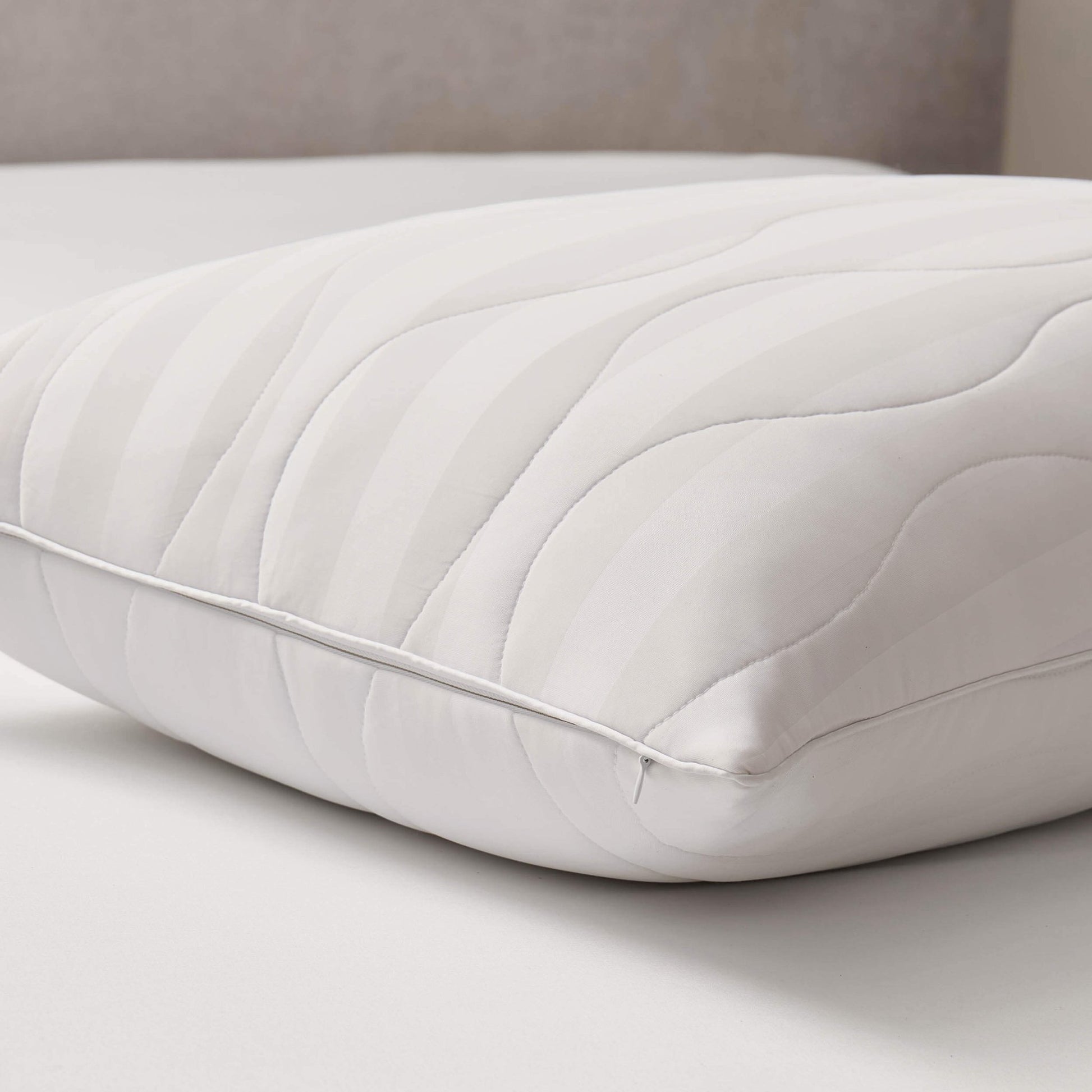 Cooling Quilted Pillow Protectors - White - DUSK