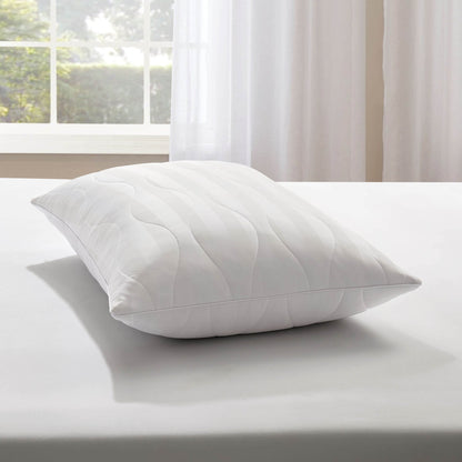 Cooling Quilted Pillow Protectors - White - DUSK