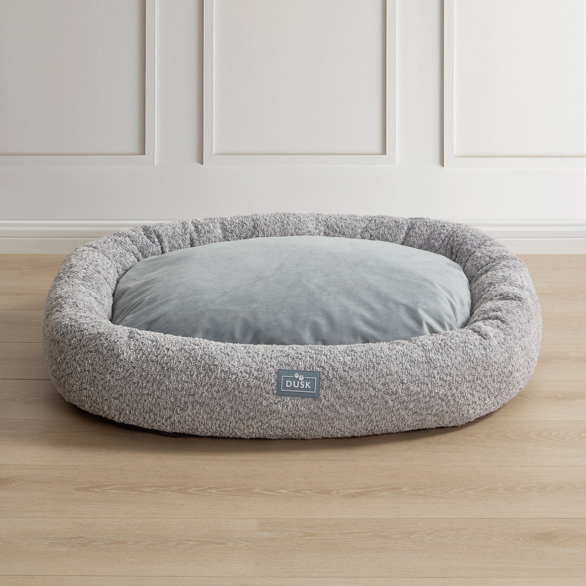 Cooper Round Dog Bed - Steel Grey - DUSK