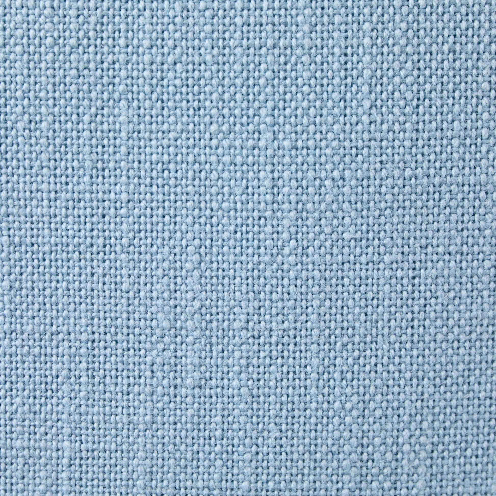 Cotton Fringed Edge Sofa Cushion Cover - Sky Blue - DUSK