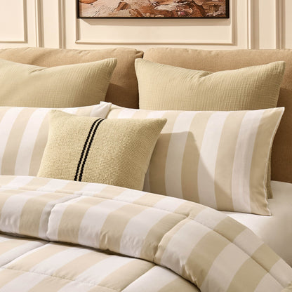 Coverless Duvet & Pillowcase Set - Natural - DUSK
