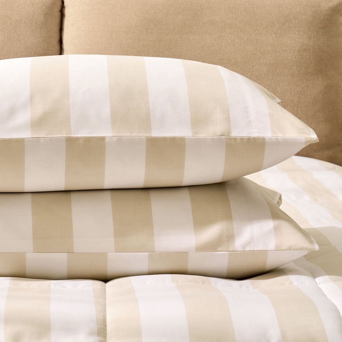 Coverless Duvet & Pillowcase Set - Natural - DUSK