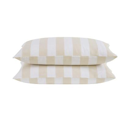 Coverless Duvet & Pillowcase Set - Natural - DUSK