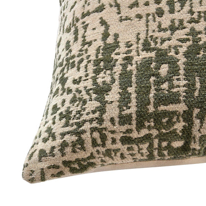 Crackle Effect Sofa Cushion Cover - Sage/White - DUSK