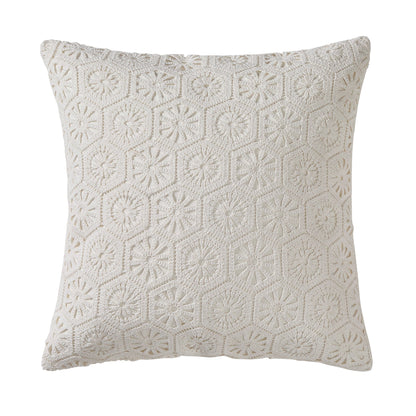 Crochet Knit Cushion Cover - Off White - DUSK
