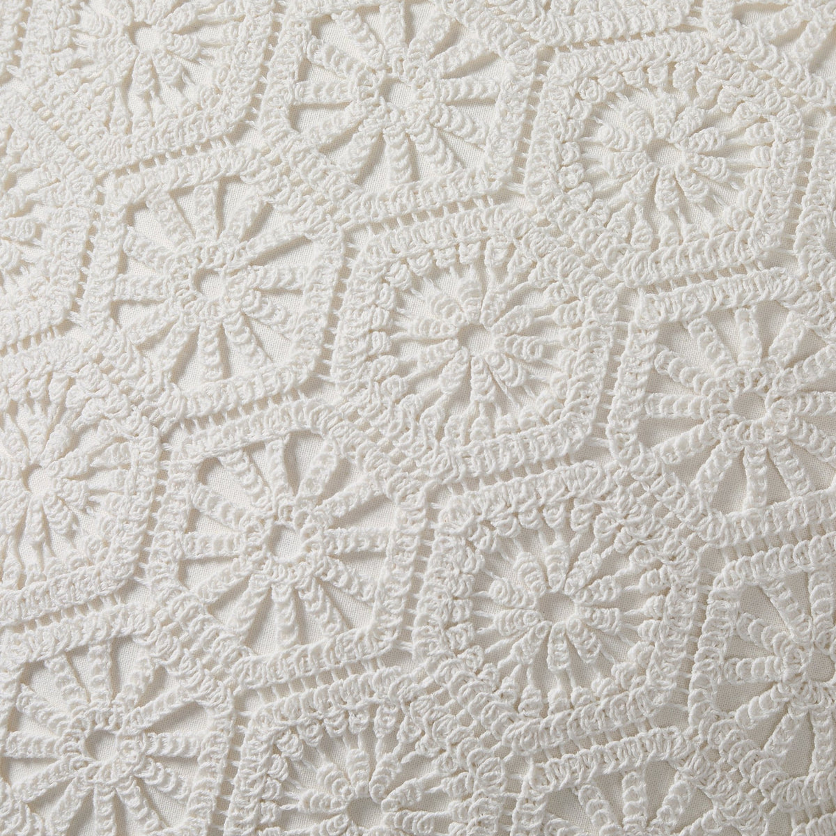 Crochet Knit Cushion Cover - Off White - DUSK