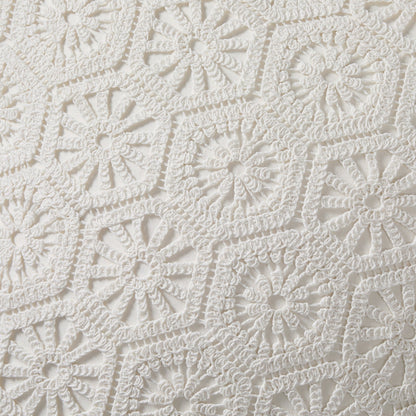 Crochet Knit Sofa Cushion Cover - Off White - DUSK