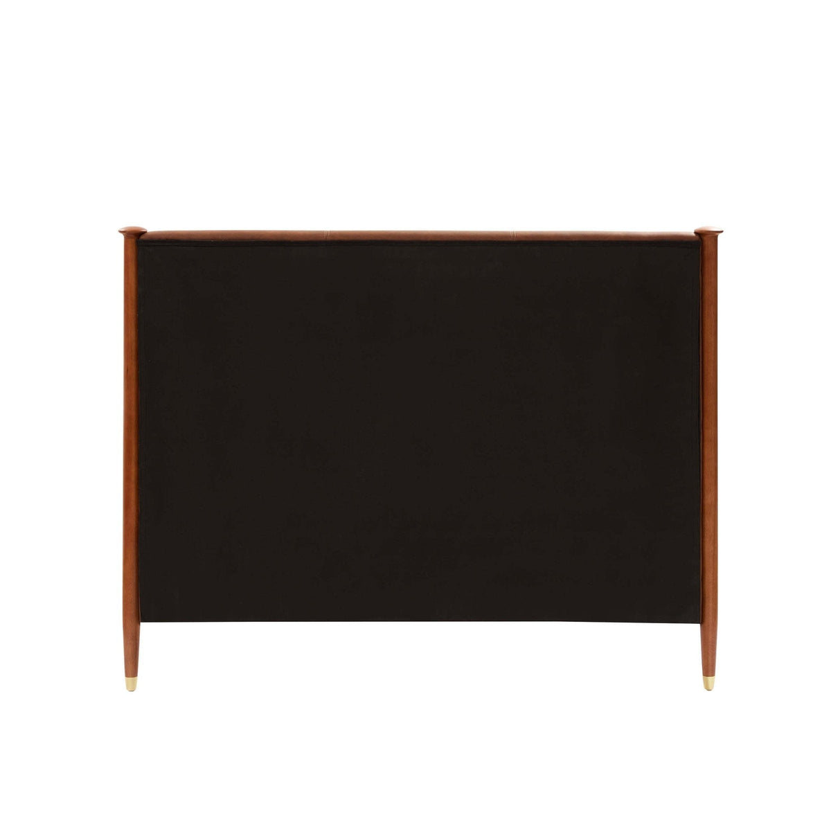 Dallas Bed Frame - Faux Leather Tan - DUSK