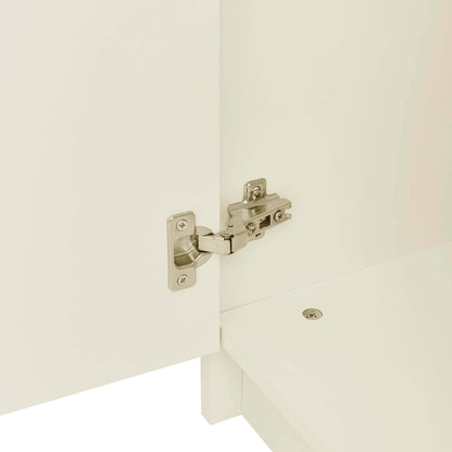 Darcey 3 Door Wardrobe - Cream - DUSK