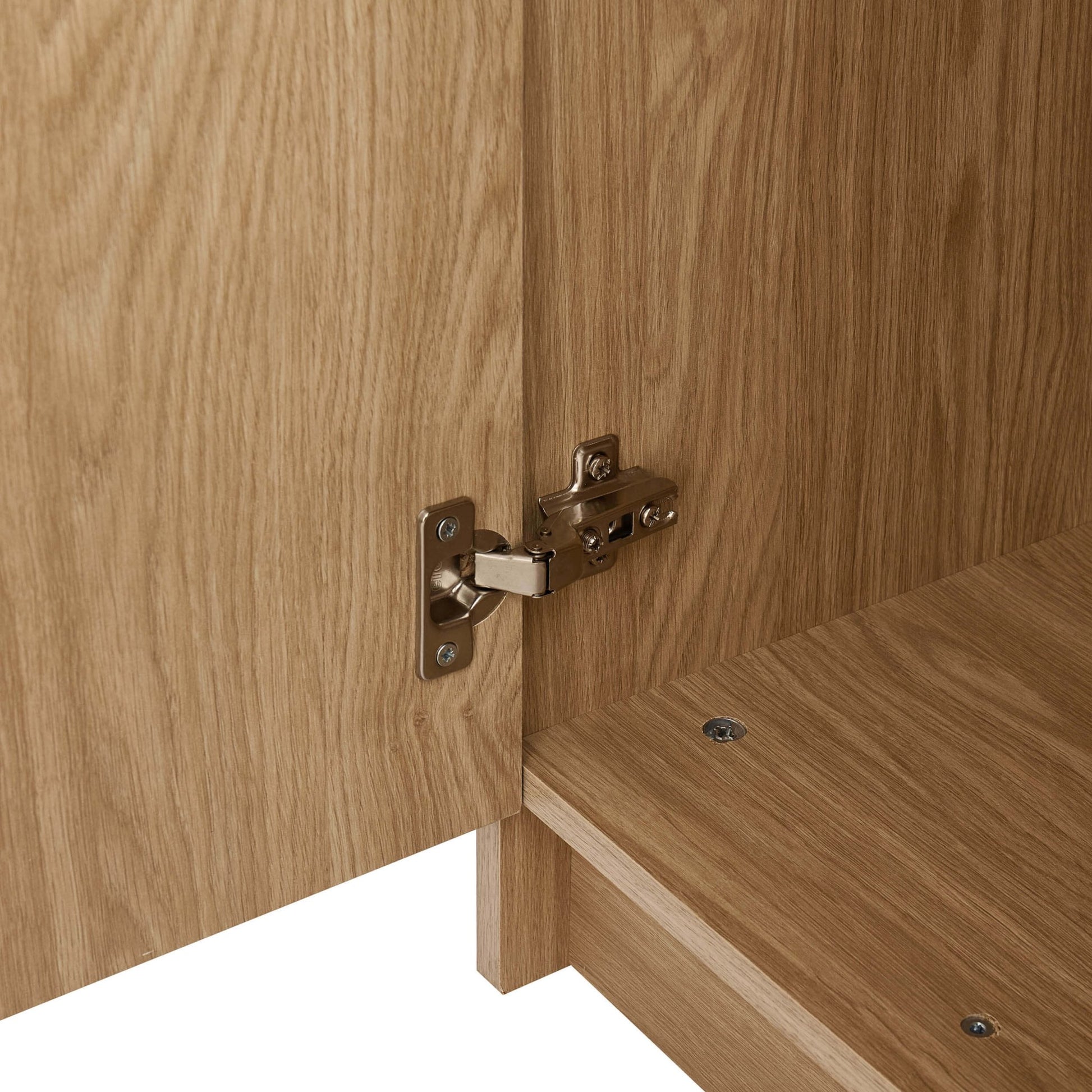 Darcey 3 Door Wardrobe - Light Wood - DUSK