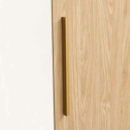 Darcey 3 Door Wardrobe - Light Wood - DUSK