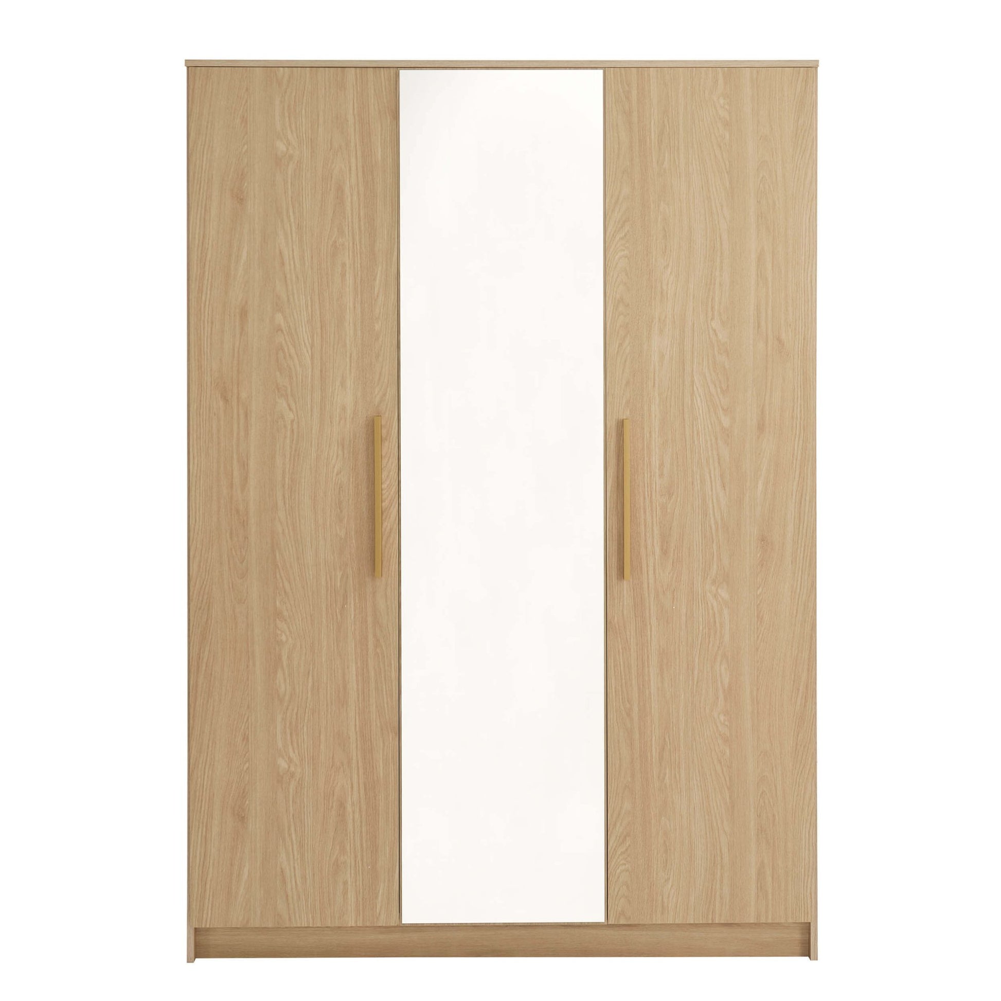 Darcey 3 Door Wardrobe - Light Wood - DUSK