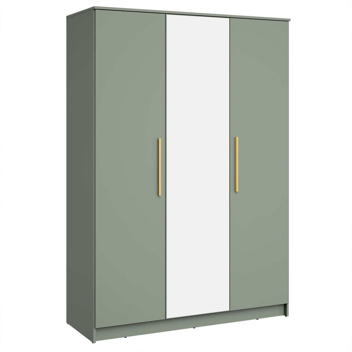 Darcey 3 Door Wardrobe - Misty Green - DUSK