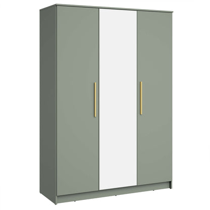 Darcey 3 Door Wardrobe - Misty Green - DUSK