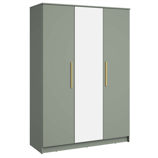 Darcey 3 Door Wardrobe - Misty Green - DUSK