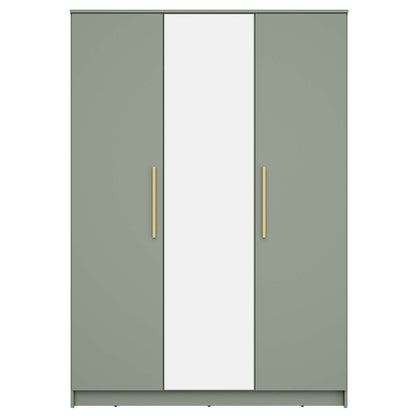 Darcey 3 Door Wardrobe - Misty Green - DUSK