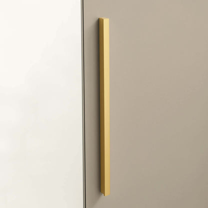 Darcey 3 Door Wardrobe - Taupe - DUSK